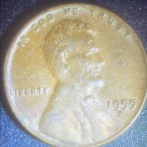 1955 Lincoln Wheat Penny
